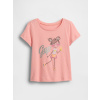 GAP Baby tričko s logom Červená 2YRS Červená Červená