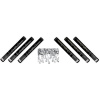 Konfety 40 cm strieborné stužky metalické 6 ks TUKSE40-018M-6