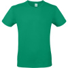 B&C Tričko B&C E150, krátký rukáv COT01001T52003-kelly green L Zelená kelly