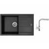 Set Sinks AMANDA 780 Granblack + batéria Sinks ENIGMA S chróm