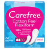 Carefree Cotton Flexiform Unscented slipové vložky, 56 ks