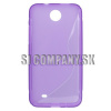 Silikónový obal HTC Desire 300 – TPU – fialová