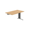 OFFICE PRO s.r.o. HOBIS spojovací stôl - FS 1400 R, dub
