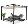 Záhradná PERGOLA Para Sole ESTIVO 3x3x2,4m, Vodoodolná strecha SP0835