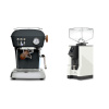 Ascaso Dream PID, Anthracite + Eureka Mignon Specialita, BL white