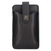 Dámska crossbody kabelka na telefón Tommy Hilfiger Janet - čierna