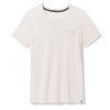 SMARTWOOL W DENVER SKYLINE GRAPHIC SS TEE, almond heather - M