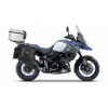 SHAD Kompletná sada sedlových brašní SHAD TERRA TR40 adventure a hliníkového kufra SHAD TERRA 37L vrátane montážnej sady SHAD SUZUKI DL 650 V-Strom