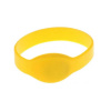 Silikónový náramok Mifare Classic 1K 13,56Mhz žltý, priemer 65mm