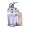Kovový dávkovač mydla 650 ml - simplehuman