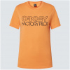 OAKLEY tričko FACTORY PILOT dámske soft orange - XS