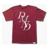 DIAMOND tričko - Serif Tee Burgundy (BURG) veľkosť: S