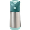 Detská termoska B.box Termoska na pitie so slamkou 350 ml emerald forest (9353965004578)