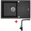 Sinks Sinks LINEA 780 XC Metalblack + Elka čierna matná