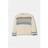 Detský sveter s prímesou vlny United Colors of Benetton 1PF6H1030.P.Seasonal béžová 116