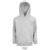 SOL's Collection Mikina s kapucí Stellar Kids, dětská COT25357607788-grey melang 12 roků Melír šedá