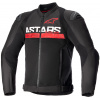 Bunda SMX AIR, ALPINESTARS (čierna/červená fluo, veľ. 2XL)