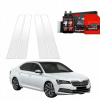 4v1 PPF fólia na stĺpiky pre Škoda Superb 3 Liftback (2019-2023)