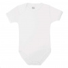 Luxusné bavlnené body krátky rukáv New Baby - biele, 98