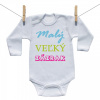 Boodyy Body s dlhým rukávom Malý veľký zázrak 74 (6-9 mesiacov)