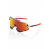 Slnečné okuliare 100% Glendale Soft Tact Grey Camo – HiPER Red Multilayer Lens