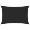 Slnečná plachta, 160 g/m², čierna, 2,5 x 3,5 m, HDPE