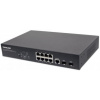 8-Port Gigabit Ethernet PoE+ Web-Managed Switch with 2 SFP Ports, IEEE 802.3at/af Power over Ethernet (PoE+/PoE) Complia (561167)