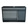 Matabro MB-TGC1371N , Dílenská skříňka | 7 šuplíků | 1 police | 1360 x 458 x 910 mm