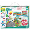 Lena Kreativní kufřík Jumbo modrý 800 ks