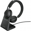 Jabra Evolve2 65, USB-A Black MS, team,Ster.,Desk. 26599-999-989