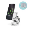 Epico UltraBase EF55 Qi2 3v1 Fold Alu Mag+ Wireless Charging Stand - bílá 9915111100049
