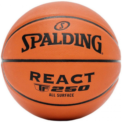Spalding React TF-250 76801Z basketball (83194) Black 7