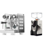 Rocket Espresso Appartamento, white + Eureka Mignon Perfetto, NX black