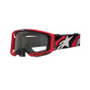 ALPINESTARS okuliare VISION 8 LUAR, ALPINESTARS (červená/černá, číre plexi) 2025