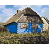 Vymalujsisam.sk Maľovanie podľa čísiel - Vidiecka chata Veľkosť: 40x50cm, Rám: Bez rámu, iba zrolované plátno
