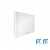 Nimco - Zrkadlo s LED osvetlením, 80x70 cm, dvoma dotykovými senzormi ZP 11003VX