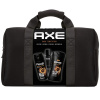 Axe Dark Temptation (Pánska darčeková kozmetická sada vo víkendovej taške) 150 ml sprejový deodorant + 250 ml sprchovací gél + 100 ml voda po holení