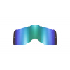 Náhradné polykarbonátové sklo na okuliare LS2 Aura Goggle Visor Iridium Zelené