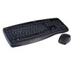 Klávesnice C-TECH WLKMC-02, bezdrátový combo set s myší, ERGO, černý, USB, CZ/SK