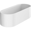HANSGROHE WallStoris odkladacia polička hlboká, 250 x 71 mm, matná biela, 27912700