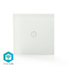 NEDIS Wi-Fi chytrý spínač osvětlení/ jednoduchý/ Android/ iOS/ Nedis® SmartLife/ bílý WIFIWS10WT
