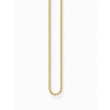 Thomas Sabo KE2227-413-39-L50V Gold-plated chain in Venetian design 1 mm