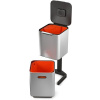JOSEPH JOSEPH Koše na triedený odpad Totem Compact 40 litrov Steel 30063