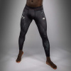 Pánské sportovní kompresní legíny Venum Eclipse - Black/Ivory Velikost: XXL