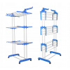 Sušiak na bielizeň, vežový, skladací, na balkón, 3-poschodový