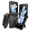 Supcase Unicorn Beetle Pro ochranné Puzdro pre Samsung Galaxy Z Flip5 - Čierne KF2314551