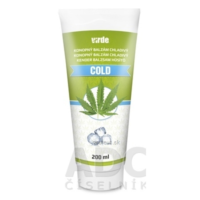 VIRDE spol. s r.o. VIRDE KONOPNÝ BALZAM chladivý COLD 1x200 ml 200 ml