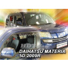 Plexi, ofuky Daihatsu Materia 5D 2006 =>, přední