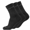 Helikon-Tex Black Cube ponožky 43-46 (Trekkingové letné ponožky Helikon 3Pak - čierna)