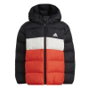 adidas Synthetic Down Jacket Juniors Black/Grey 5-6 Years